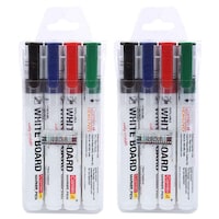 Picture of Camlin Kokuyo PB White Board Marker, Set of 4, Pack of 2