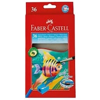 Faber-Castell WS Colour Pencil FL CB, 36 Shades