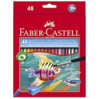 Faber-Castell Design Series Aquarelle Water Colour Pencils, 48 Shades