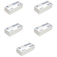 Pelikan Plastic Erasers, AS-30, White, Pack of 5