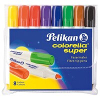 Picture of Pelikan Colorella Super Fibre Tip Pen, Set of 8 pcs