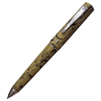 Picture of Delta The Journal Olive Green Resin With Rhodium Trim Ballpoint Pen
