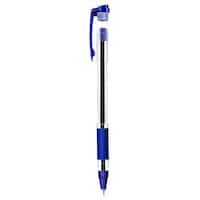 Omega Accupen Gripper Ball Pen, Pack of 5, Blue