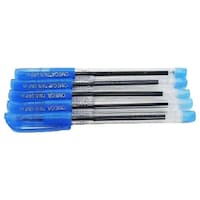 Omega Twin Grip Gel Pen, Pack of 5, 4120, Multicolor