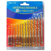 Picture of ATC Drill Bit Set, 13pieces, for Cordless Screwdriver, Silver