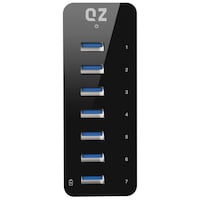 QZ USB 3.1 7 Port Powered Hub, 12V 3A 36W, QZ-HB08