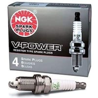 NGK 3672 Spark Plug , LFR6A-11, Set of 4pcs