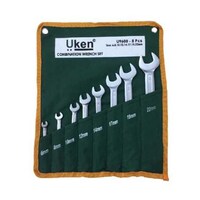 Picture of Uken Combination Spanner Set, 6-32 mm, Set of 12 pcs