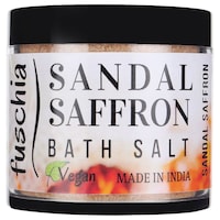 Fuschia Sandal Saffron Bath Salt, 100g