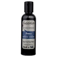Fuschia Detox Activated Charcoal Soap Free Face Wash, 100ml