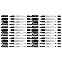 Picture of Sharpie Fine & Ultra Fine Twin Tip Permanent Markers, Pack of 24, Black