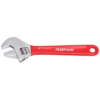 Picture of Freemans Steel and PVC Adjustable Wrench, CAW12, Red, 12 inch, 300 mm