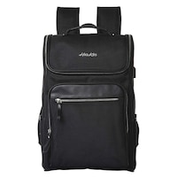 Picture of Husker Nylon Business Travel Laptop Backpack, Black