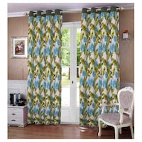 Picture of Lushomes Forest Printed Door Curtains, 54 x 90 inches