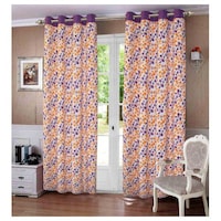 Picture of Lushomes Shadow Printed Door Curtains, 54 x 90 inches