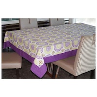 Picture of Lushomes 8 Seater Bold Printed Table Cloth, Multicolour