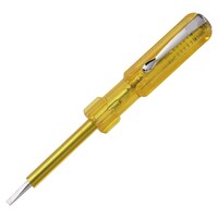 Paradise Tools India Line Tester Analog Voltage Tester, Yellow