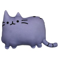 Picture of Lushomes Cotton Cat Cushion, Purple