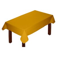 Picture of Lushomes Plain Centre Table Cloth, Lemon Chrome