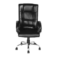 Picture of Chair Garage Office Chair with Adjustable Back Support, AM48, Black