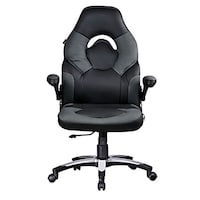 Picture of Chair Garage Gaming Chair with Adjustable Back Support, MISG9, Black