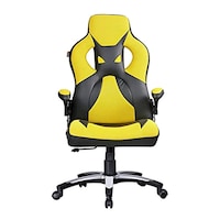 Chair Garage Gaming Chair with Adjustable Back Support, MISG8, Yellow