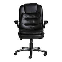 Chair Garage Office Chair with Adjustable Back Support, MIS170, Black