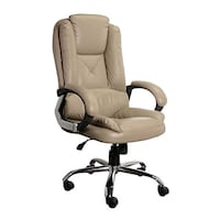 Picture of Chair Garage Office Chair with Adjustable Back Support, AM41, Beige