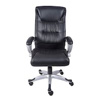 Picture of Chair Garage Office Chair with Adjustable Back Support, MIS150, Black