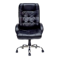 Picture of Chair Garage Office Chair with Adjustable Back Support, MIS158, Black