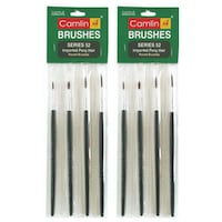 Picture of Camlin Paint Brush Series 52, Set of 4, Pack of 2 