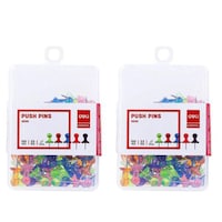 Picture of Deli Push Pins, W0030, Pack of 2