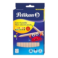 Picture of Pelikan Thick Coloured Pencils, 12-Piece 