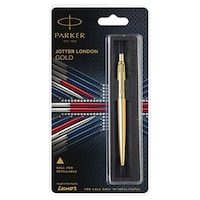 Picture of Parker Jotter With Gold Plated Trim Ballpoint Pen, London Gold 