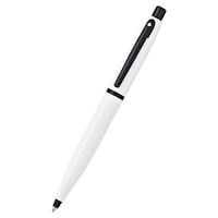Picture of Sheaffer VFM With Matte Black Trim Ballpoint Pen, A9425, Glossy White