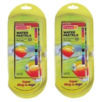 Camlin Water Pastel Colours, 12 Shades, Pack of 2