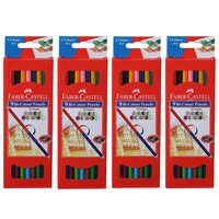 Picture of Faber-Castell Bi-Color Pencil, Set of 9 pcs, Pack of 4