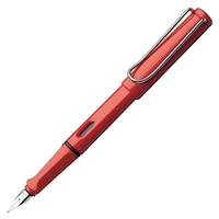 Picture of Lamy Safari Fountain Pen, 016, Red, Medium Nib
