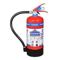 Eco Fire Dry Chemical Powder Type Fire Extinguisher, 4Kg, Red