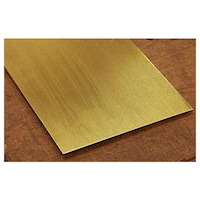 Datta Metals Brass Sheet Plate, Brass Sheet 1Mm x 200Mm x 200Mm
