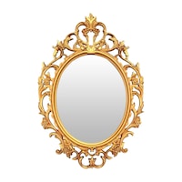 Picture of Lingwei European Style Wall Mounted Mirror Gold-L