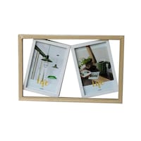 Ling Wei Table Top& Wall Wood Photo Frame