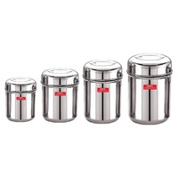 Picture of Jhofa Storage Box, Silver, 2.6kg to 4.5kg, Set of 4