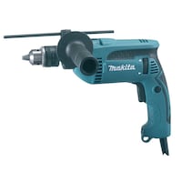 Picture of Makita Handheld Percussion Electric Drill Machine, Blue & Black, 13mm