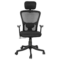 Picture of Regent Seating Collection Matrix High Back Nova Arms Mesh Chair, Black