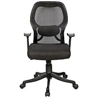 Picture of Regent Seating Collection Matrix Low Back Mesh Chair, Black