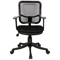 Picture of Regent Seating Collection Square Mesh Chair, Black