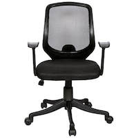 Picture of Regent Seating Collection 130 Mesh Chair, Black