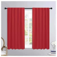 Picture of Lushomes Windows Curtains and Drapes, Pack of 2, 53.937 x 59.8425 inches