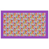 Picture of Lushomes Digital Printed Themed Table Cloth for 6 Seater, Multicolour